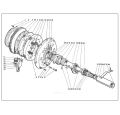 433 0225 10 - David Brown Lever kit